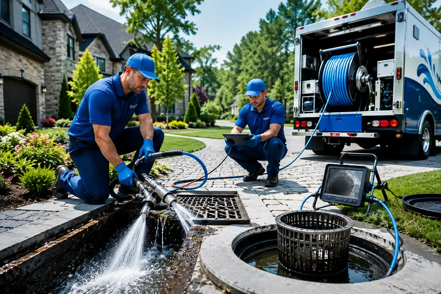 Local outdoor drain cleaning professionals in Mallory, WV