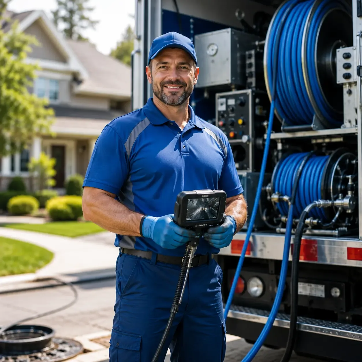 Local outdoor drain cleaning specialists in Mallory, WV
